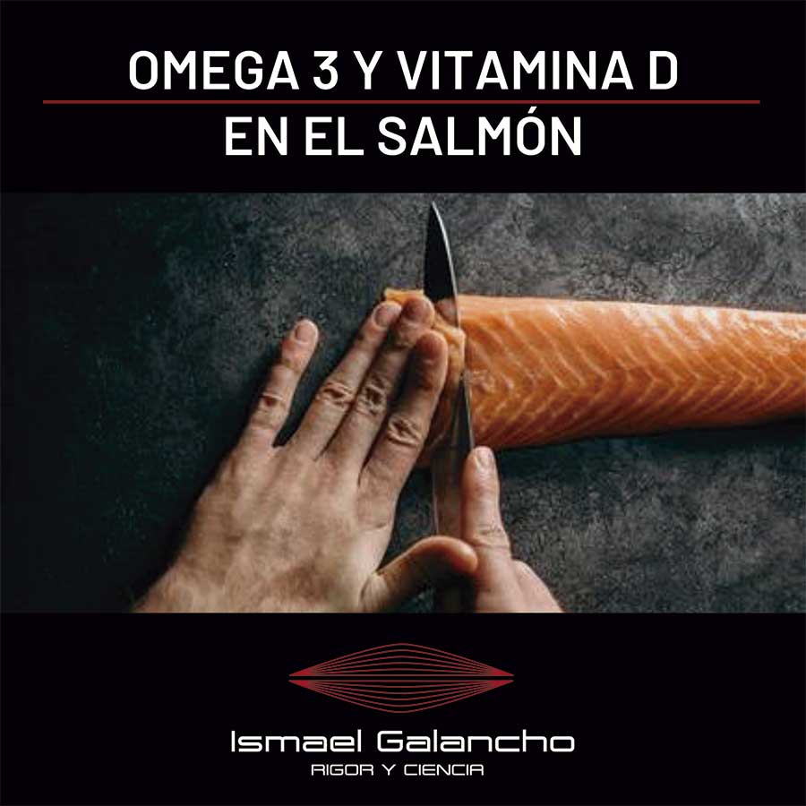 Omega 3 y vitamina D en el salmón