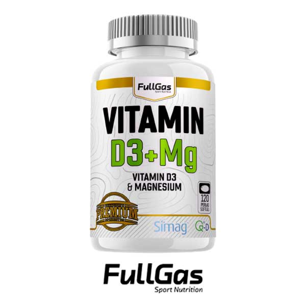 Suplemento Vitamin D3+Mg FullGas: Vitamina D + Magnesio