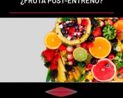 Fruta post entreno