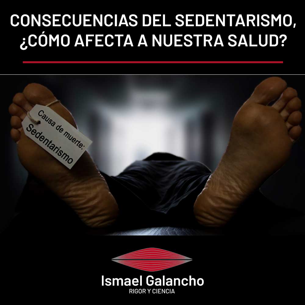 Consecuencias del sedentarismo. ¿Cómo afecta a nuestra salud? | Ismael Galancho