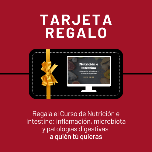 Tarjeta Regalo Curso Nutricion e Intestino - Ismael Galancho