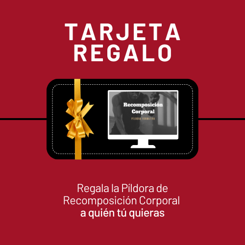 Tarjeta Regalo Pildora Recomposicion Corporal - Ismael Galancho