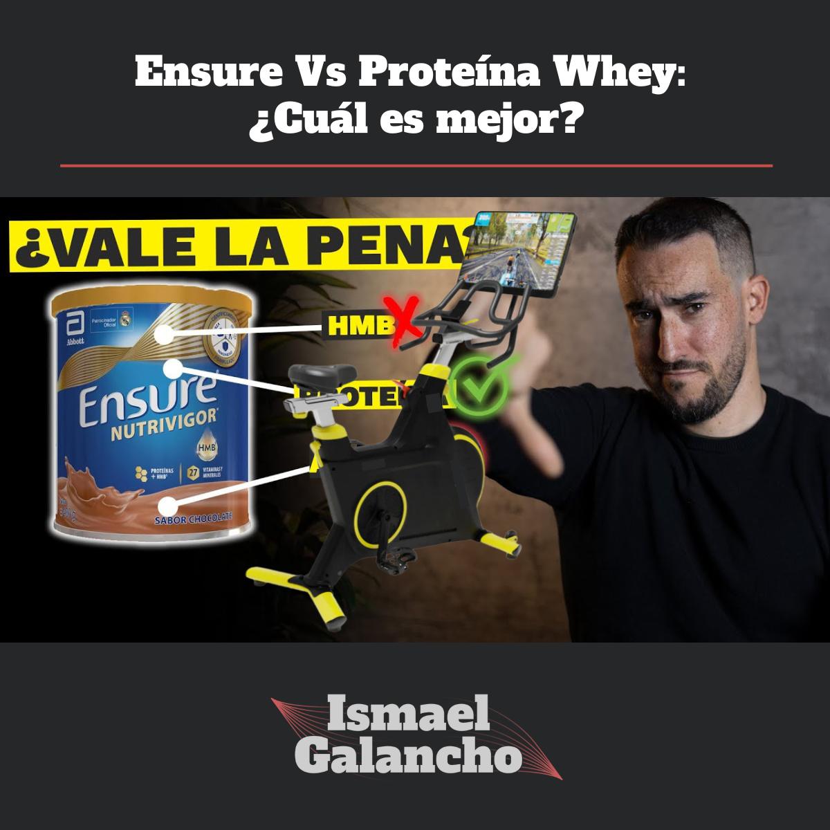 Ensure Vs Proteína Whey: ¿Cuál es mejor?