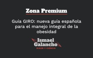 Guía GIRO: nueva guía española para el manejo integral de la obesidad