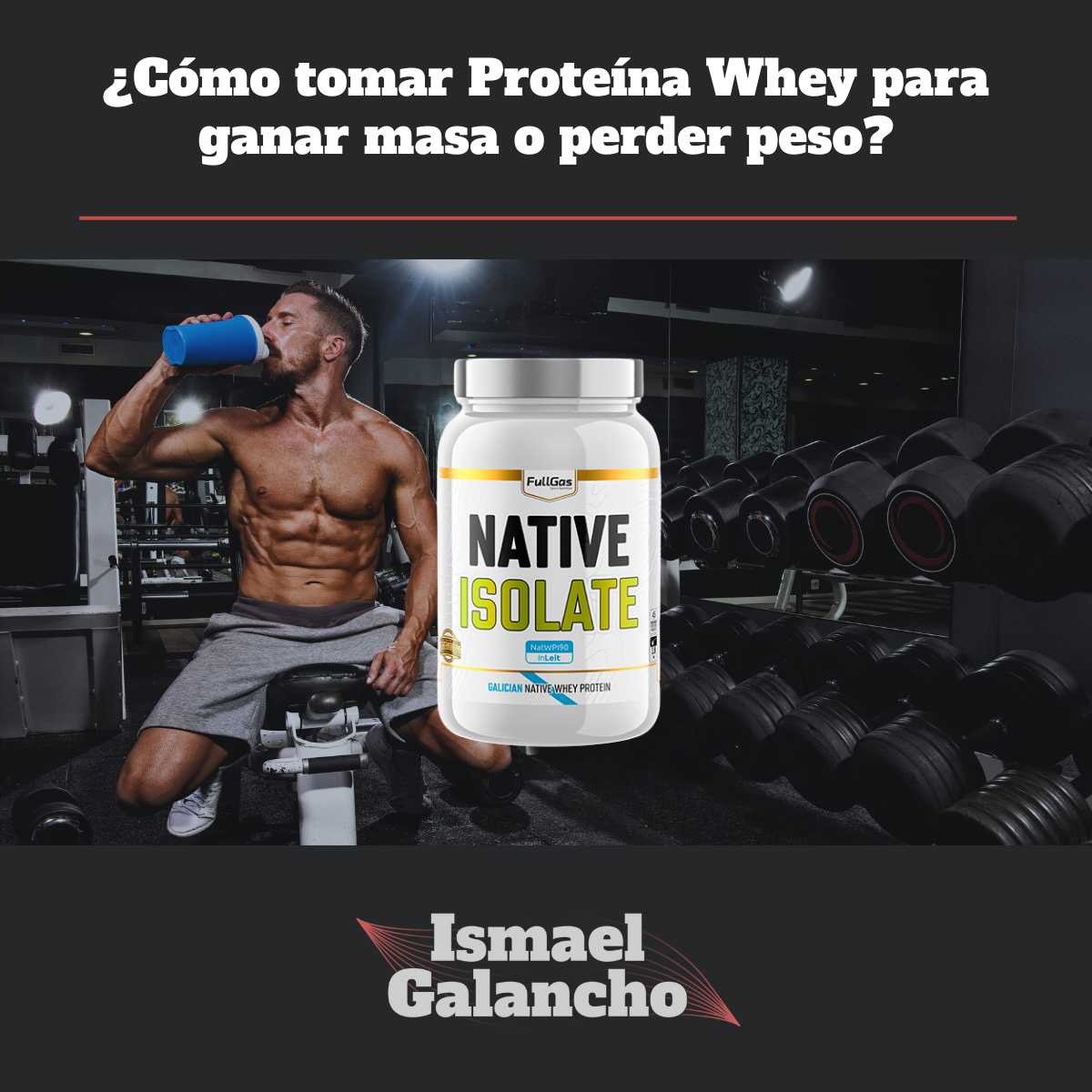 Cómo tomar proteina whey