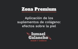 Aplicación de los suplementos de colágeno efectos sobre la piel