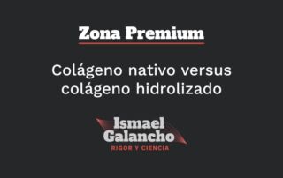 Colágeno nativo versus colágeno hidrolizado