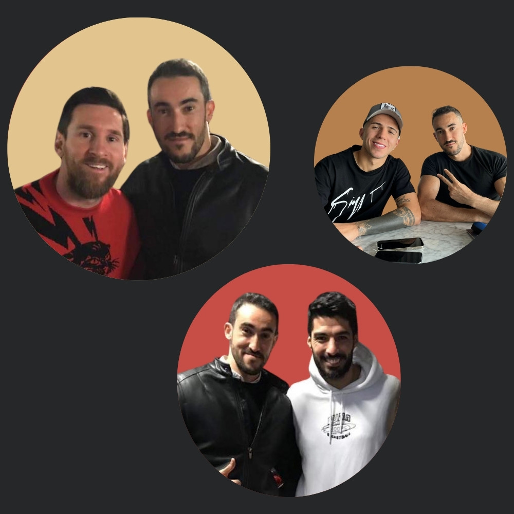 Clientes de Ismael Galancho: Messi, Luis Suárez y Enzo Fernández