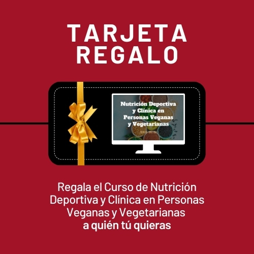 Curso Nutrición Deportiva y Clínica en Personas Veganas y Vegetarianas