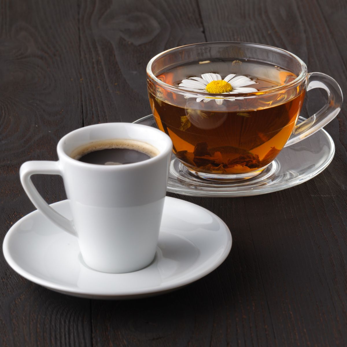 Café y té verde