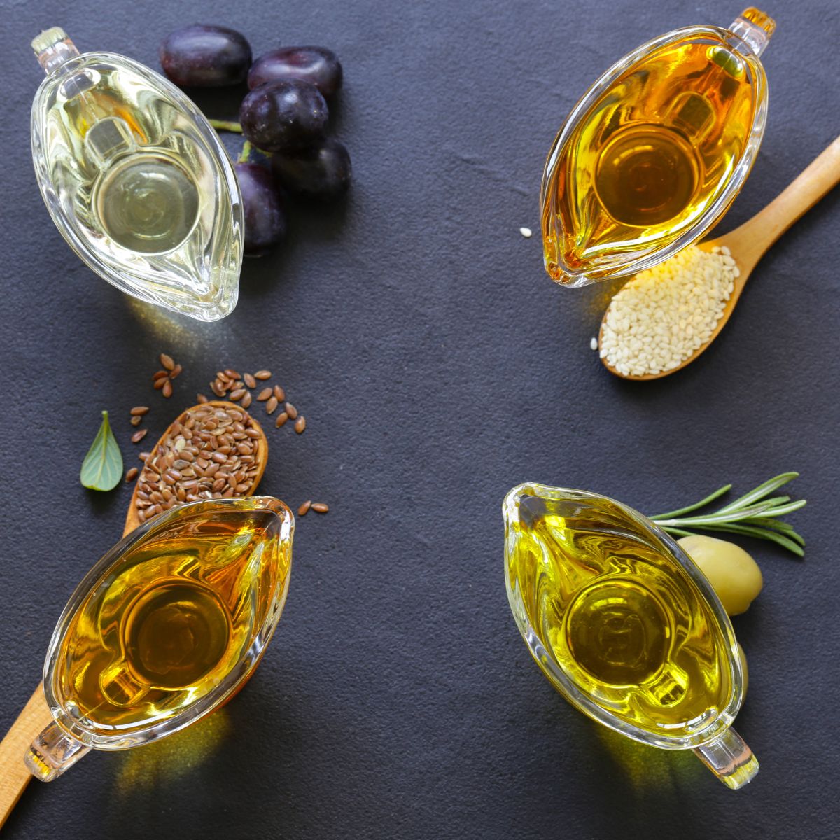 Tipos de aceites vegetales