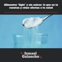 Alimentos light y sin azúcar