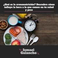 ¿Qué es la cronutrición?