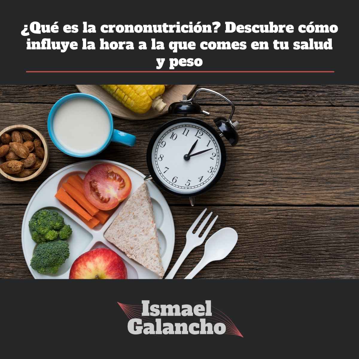 ¿Qué es la cronutrición?