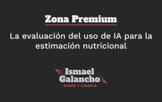 La evaluación del uso de IA para la estimación nutricional