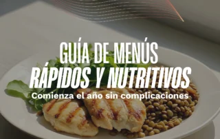 ideas de menus nutritivos, rapidos y saludables