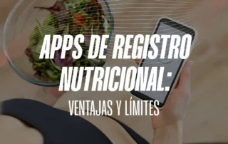 apps nutricionales y registro de calorias