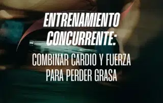 entrenamiento de fuerza y cardio para perder grasa